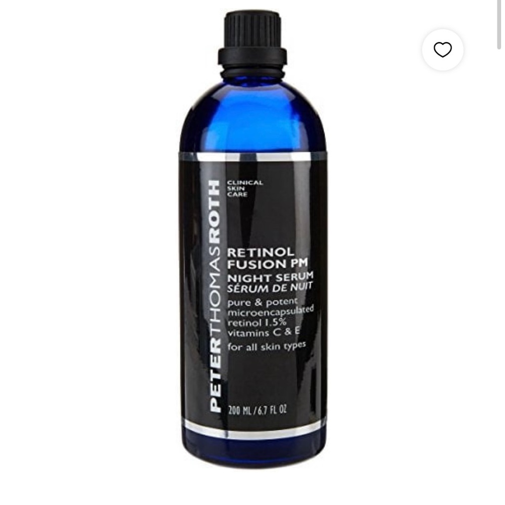 New! Peter Thomas Roth Retinol Fusion PM Night Serum Pro size 200ml / 6.7 fl oz